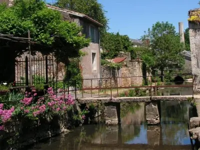 Paysage naturel près de la maison de vacances