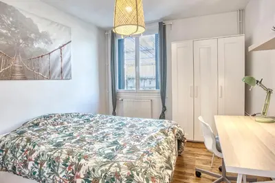 Un ou plusieurs lits dans un hébergement de l'établissement L'Oasis Urbaine à Angoulême - Pro ou Groupe