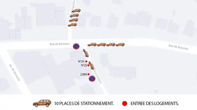 Plan de l'établissement L'Oasis Urbaine à Angoulême - Pro ou Groupe
