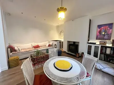 Coin salon dans l'établissement Le SeptièmeArt - Coeur de ville