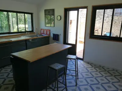 Plan de l'établissement Charmante maison dans joli village