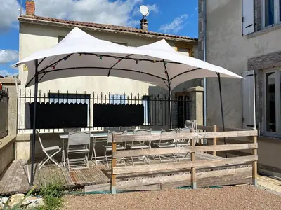 Balcon ou terrasse dans l'établissement Chambre Nuit d'Asie