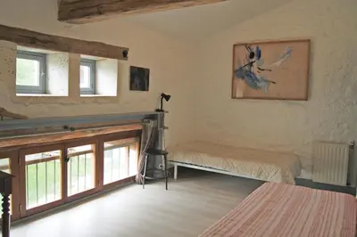 Un ou plusieurs lits dans un hébergement de l'établissement Hameau de la Brousse