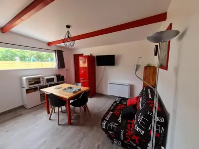 Cuisine ou kitchenette dans l'établissement Atelier des Rêves