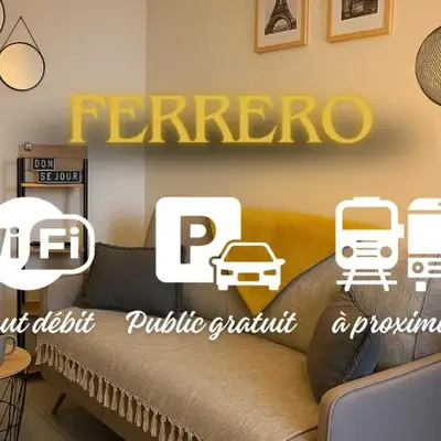 Ferrero - Séjour confortable et fonctionnel - Parking gratuit