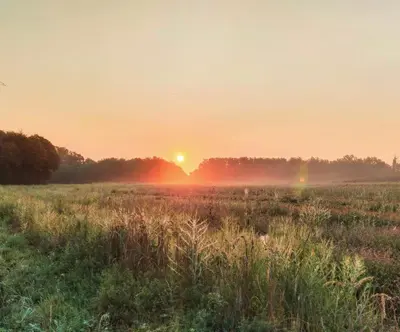 Lever ou coucher de soleil vu de le B&B/chambre d'hôtes ou à proximité
