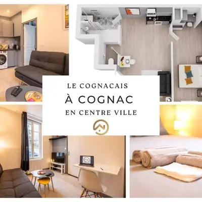 Le Cognaçais - Centre-ville - Cosy & Élégant
