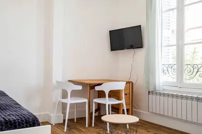 Télévision ou salle de divertissement dans l'établissement Le Ferdinand T2 en hypercentre