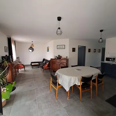 Plan de l'établissement NidBleu17 Maison neuve entre océan et campagne