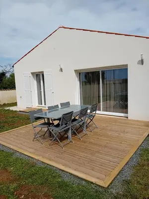 Plan de l'établissement NidBleu17 Maison neuve entre océan et campagne