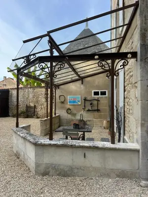 Plan de l'établissement LE REPAIRE DU CLAIN gîte 4 étoiles pour 14 personnes avec piscine proche du Futuroscope