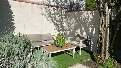 Jardin de l'établissement Chambre d'hôte chez Roberto et Hervé