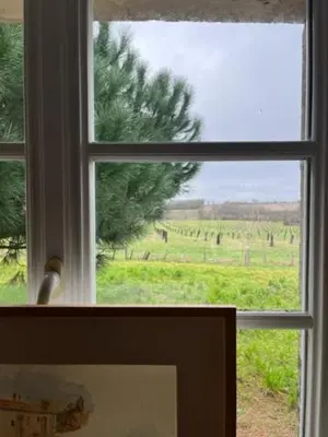 Paysage naturel près de la maison de vacances