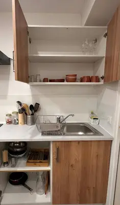 Cuisine ou kitchenette dans l'établissement Studio Maya Mexican Style
