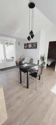 Coin salon dans l'établissement Chez Isa