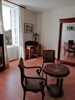Coin salon dans l'établissement Domaine des Tonneaux