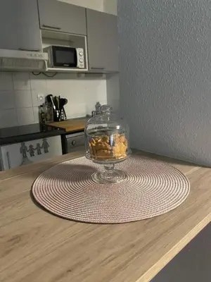 Cuisine ou kitchenette dans l'établissement Niort Home