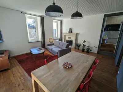 Coin salon dans l'établissement La maison de Joe
