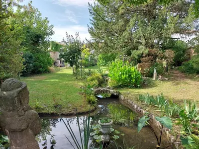 Jardin de l'établissement La Guériniere la Moulidart
