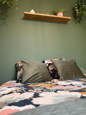 Un ou plusieurs lits dans un hébergement de l'établissement Maison paisible
