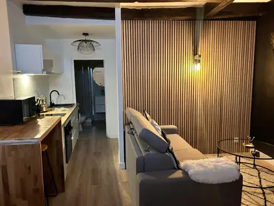 Cuisine ou kitchenette dans l'établissement LE PETIT NIORTAIS - Centre ville - WIFI - NETFLIX - AMAZON