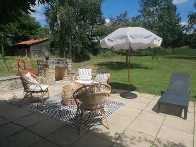Jardin de l'établissement Lodge in Saint-Ciers-Sur-Bonnieure