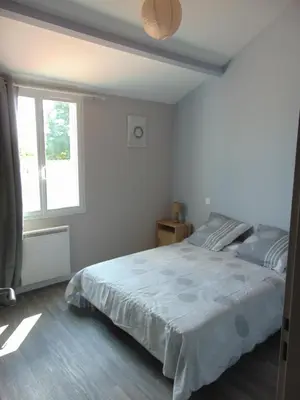 Un ou plusieurs lits dans un hébergement de l'établissement Le clos de Salles