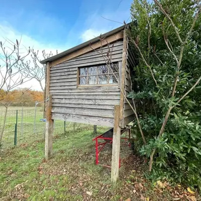 Jardin de l'établissement La Fermette Aux Lamas