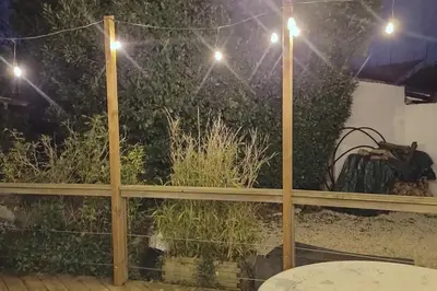 Jardin de l'établissement Charmante maisonnette avec terrasse