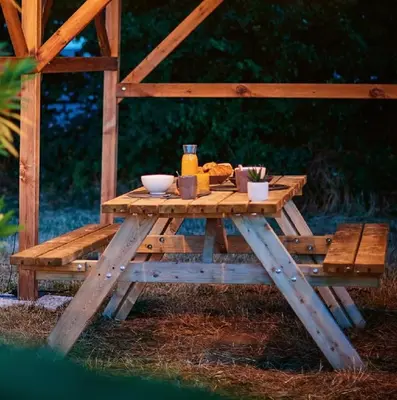 Boissons dans l'établissement Lodge atypique
