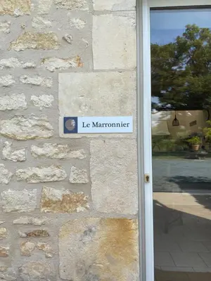 Plan de l'établissement le Domaine du Petit Bois, Gîte le Marronnier