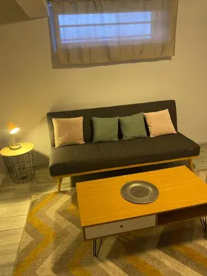Coin salon dans l'établissement Appartement F2 proche Futuroscope