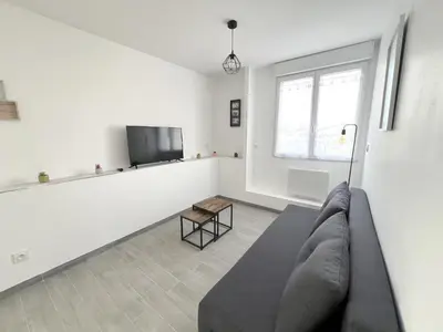 Télévision ou salle de divertissement dans l'établissement 178B - Appartement T2 Tout Confort - Wifi Netflix