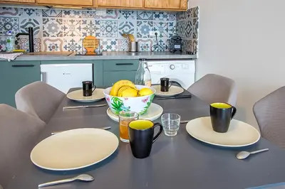 Cuisine ou kitchenette dans l'établissement Centre ville- Proche gare