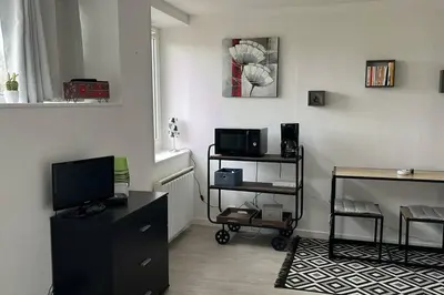 Télévision ou salle de divertissement dans l'établissement Studio proche du centre-ville