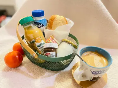 Nourriture dans l'appartement ou à proximité
