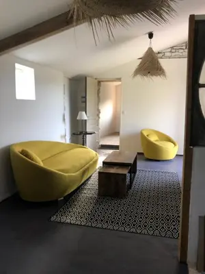 Coin salon dans l'établissement Rêve de Campagne 2