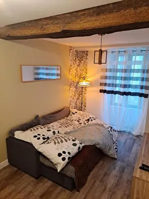 Un ou plusieurs lits dans un hébergement de l'établissement logement T2 neuf - centre-ville