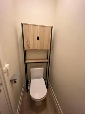 Salle de bains dans l'établissement Chez Olivia