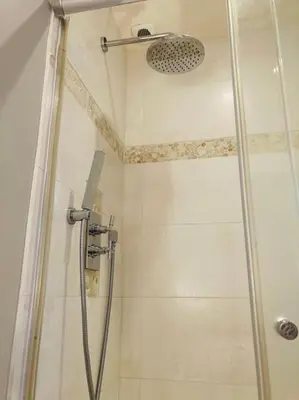 Salle de bains dans l'établissement Petit lupin de l’estuaire