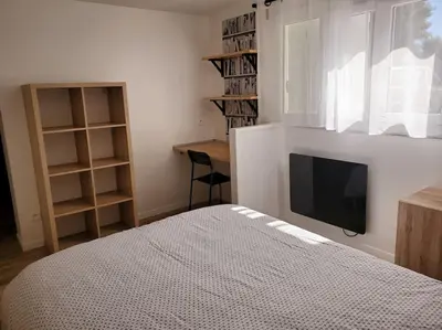 Un ou plusieurs lits dans un hébergement de l'établissement La bastille 4