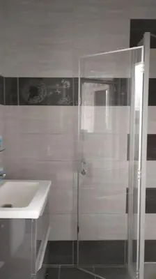 Salle de bains dans l'établissement la petite cabane