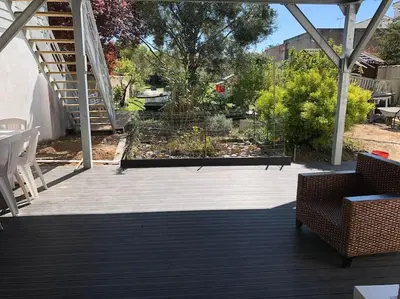 Balcon ou terrasse dans l'établissement Maison à 10’ à pieds du port de La Rochelle