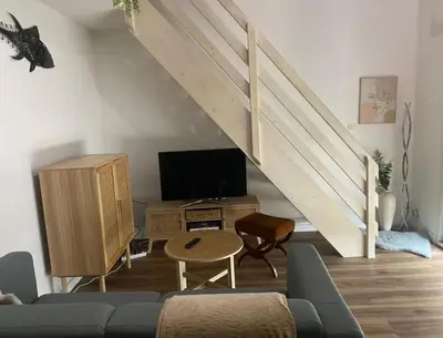 Plan de l'établissement Appartement mezzanine + terrasse, cosy et lumineux