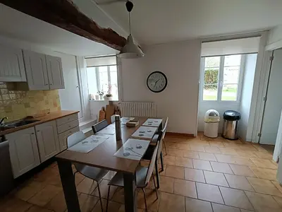 Cuisine ou kitchenette dans l'établissement Moulin de Bellicout