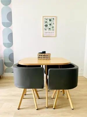 Plan de l'établissement Cocon Lumineux Centre, Gare 10min, Wifi , 4p