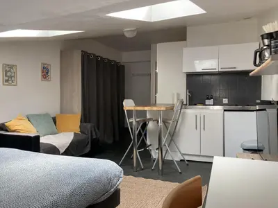 Cuisine ou kitchenette dans l'établissement Yescale - Le petit Nicolas