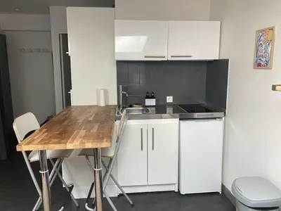 Cuisine ou kitchenette dans l'établissement Yescale - Le petit Nicolas