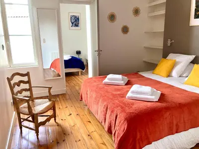 Un ou plusieurs lits dans un hébergement de l'établissement Duplex : la Chouette d'Or