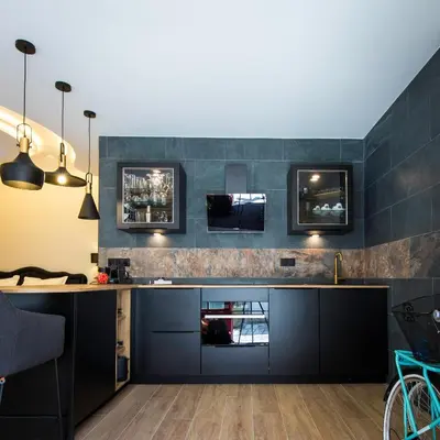 Cuisine ou kitchenette dans l'établissement Love Room centre ville de Cognac